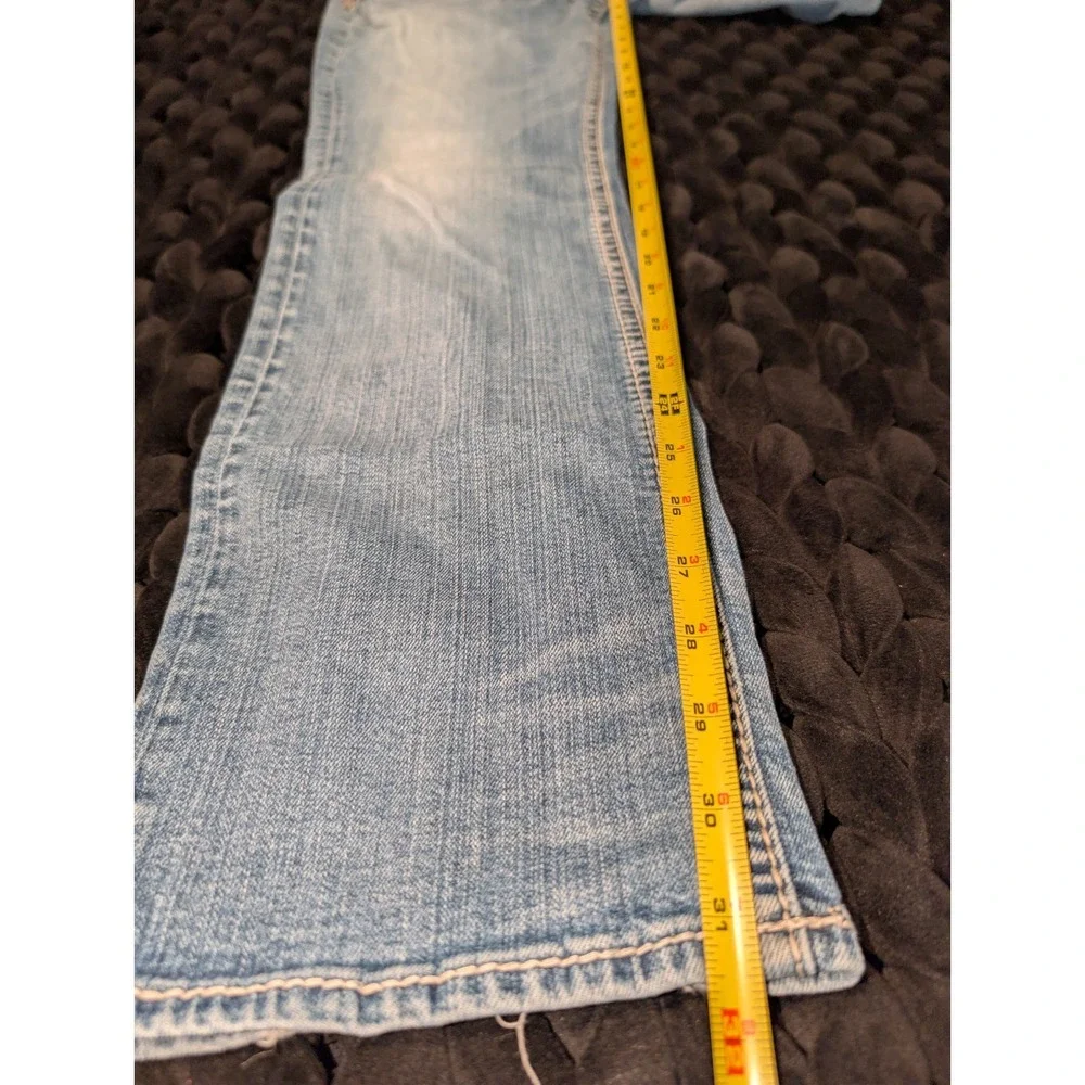 Silver Jeans Co. Suki Mid-Rise Bootcut Light Wash Blue Jeans Size W34 L32